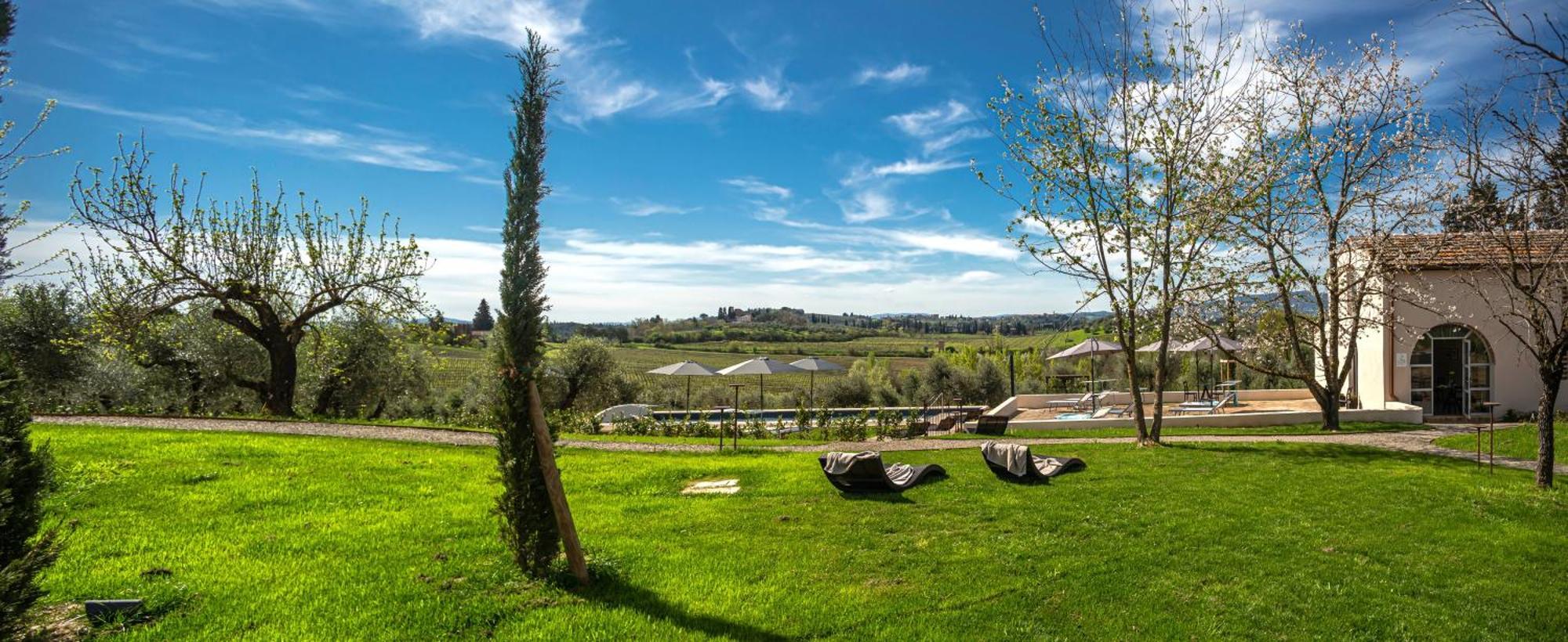 チェルタルド Relais Borgo Elissa Bed & Breakfast エクステリア 写真