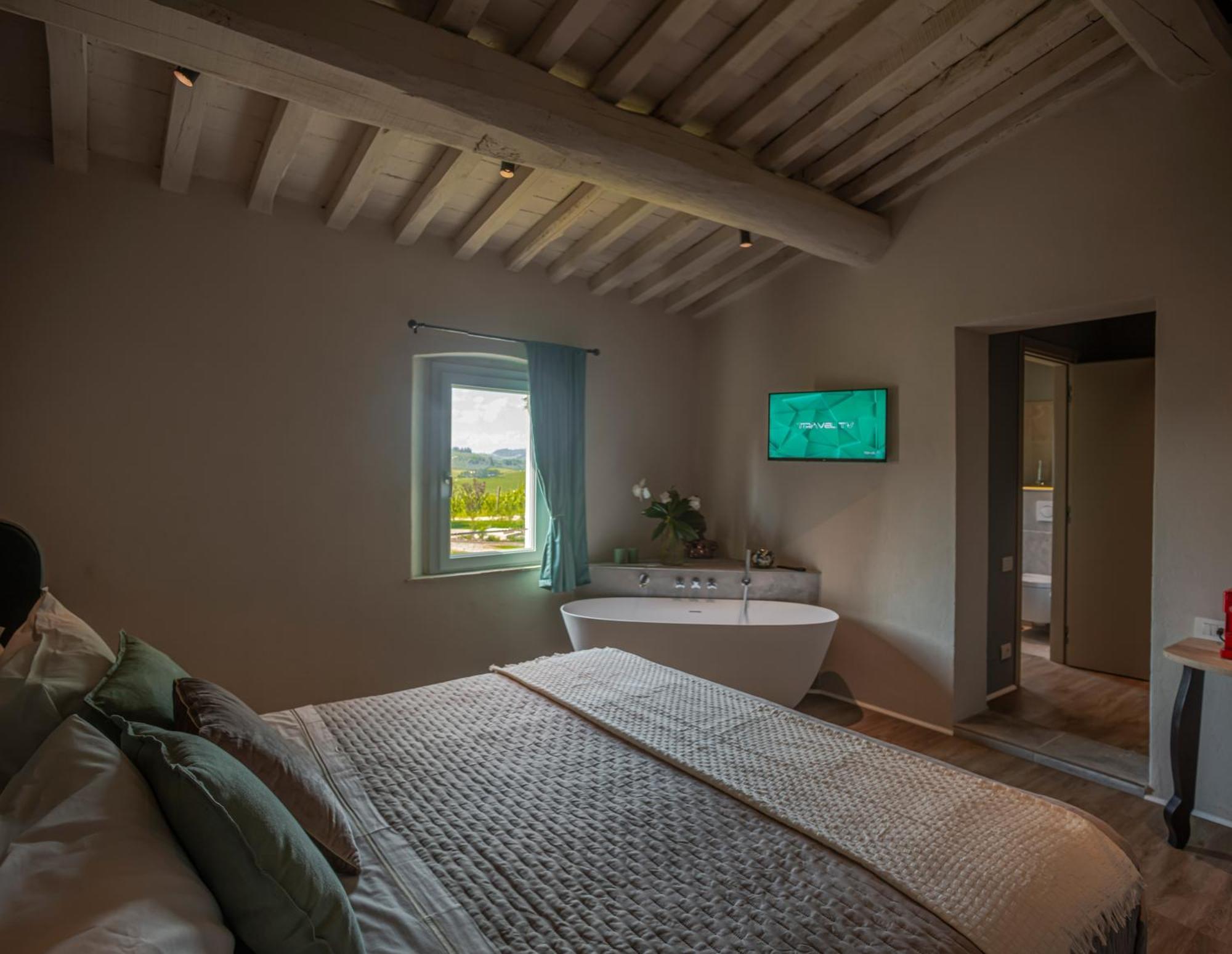 チェルタルド Relais Borgo Elissa Bed & Breakfast エクステリア 写真